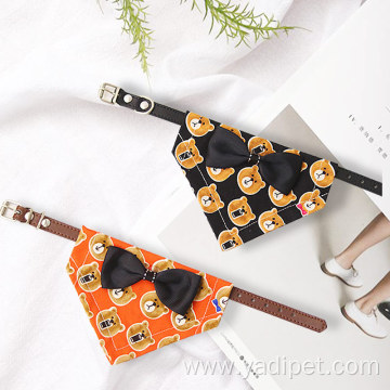 Bear Triangle Scarf Dog Cat Collar